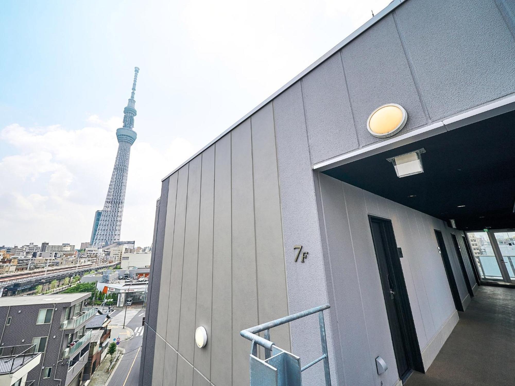 Rakuten Stay Tokyo Asakusa 1 Double Bed Room Low Floor Buitenkant foto